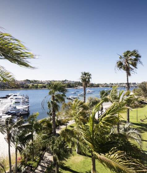 Pier 21 has stunning garden and river views from its apartments and suites Image