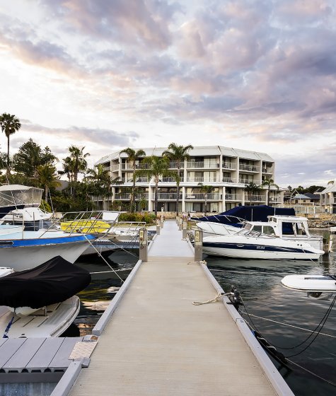 Marina in front of Pier 21 Image